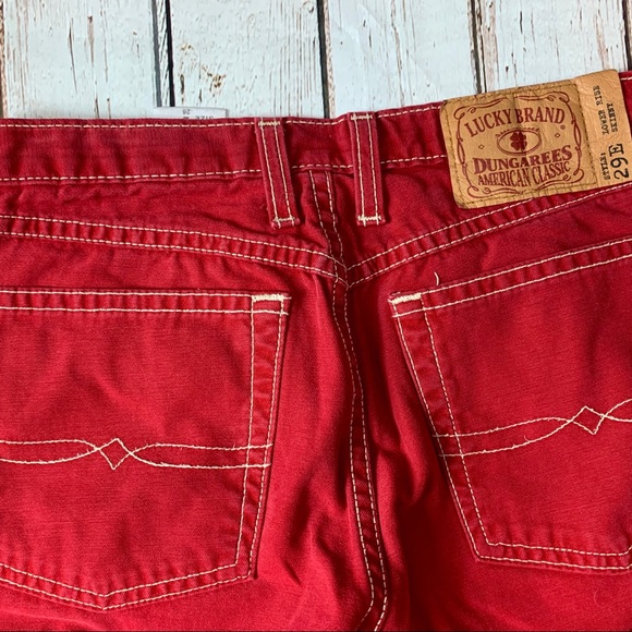 Lucky Brand Denim - Lucky Brand Jeans Red Like New Size 2/26